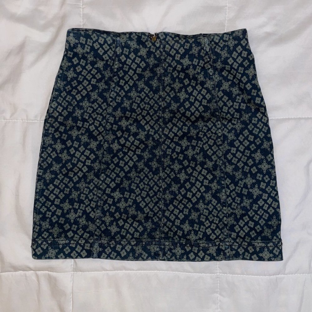 Free People Pattern Skirt